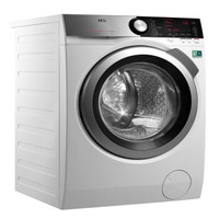 AEG L9FEC9412N 60厘米8000系列洗衣机 欧洲原装进口全自动滚筒洗衣机 9KG 变频智能 预混合蒸汽预熨烫