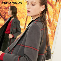 VERO MODA 318321501 格纹大衣外套