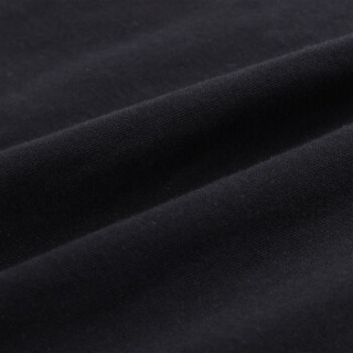 TRUSSARDI JEANS杜鲁萨迪 奢侈品   男士黑色棉质印花圆领短袖POLO衫52T00215 1T001675 K299 S码