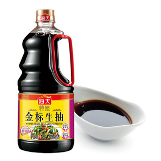 福临门花生油1.8L+海天特级金标酱油1280ml炒菜香组合