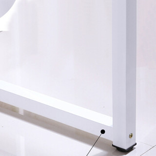 中伟电脑桌台式简易书桌现代简约钢木办公桌100*60cm