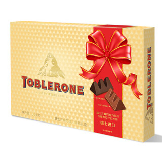 瑞士三角 瑞士进口 Toblerone 瑞士三角迷你牛奶巧克力含蜂蜜及巴旦木糖 糖果零食 礼盒装