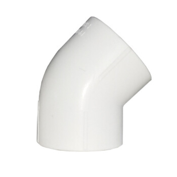 商品语塑45°弯头 pvc 45度弯头 dn50 一个装 定制