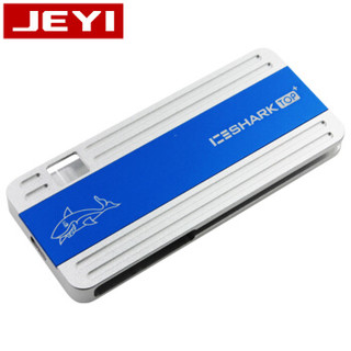 佳翼（JEYI）i9-冰鲨藏线CC NVME硬盘盒 M.2 SSD散热 全铝移动硬盘盒 TYPE-C 10G GEN2硬盘盒PCIE