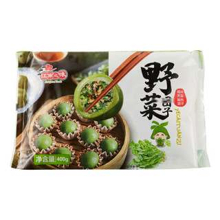 浦之灵 江南之味 野菜肉团子400g/袋(10个)荠菜青团麻薯糯米早餐点心