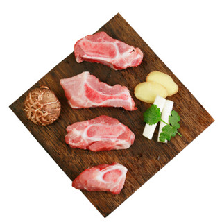 双汇 猪汤骨块 1kg 精修免切带肉猪龙骨猪脊骨 猪肉生鲜 猪骨高汤 煲汤材料