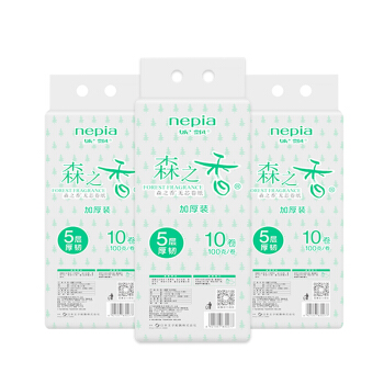 nepia 妮飘 森之香 无芯卷纸 100g*30卷