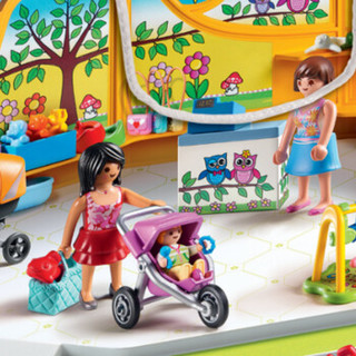 摩比世界（playmobil）情景玩具购物系列拼插模型母婴店9079儿童玩具