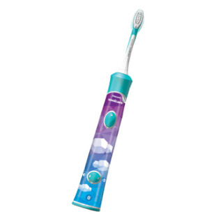 PHILIPS 飞利浦 Sonicare for Kids儿童护齿系列 HX6322/04 儿童声波震动牙刷 蓝牙版 蓝色