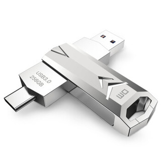 大迈（DM）64GB Type-c USB3.0 U盘 ZFSD 法师PD098系列 安卓手机电脑两用车载高速优盘