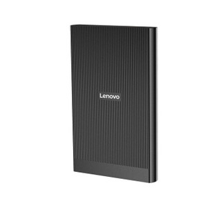 联想 (Lenovo) 500GB Type-C USB3.1 移动硬盘 固态(PSSD) PS2全金属个人云外接硬盘 陨石黑 读速高达550MB/s