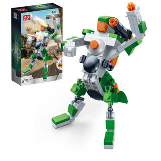 邦宝积木拼插儿童玩具 小颗粒3岁以上男孩女孩玩具 机甲战士机器人 迅龙7249-1