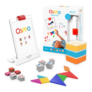 美国Osmo ipad游戏早教益智玩具OSMO Genius Kit 游戏系统天才套件+OSMO Pizza Co. 披萨游戏配件组(有底座）