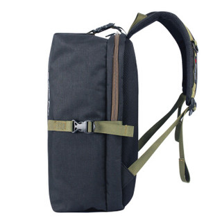 索宝（Soarpop）电脑包 休闲背包笔记本双肩包14.6英寸男书包 BB4375黑色