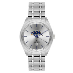 Edox 依度 Les Vauberts 系列 79018-3M-AIBU 男士月相腕表