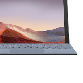 微软 Surface Pro 特制版专业键盘盖 冰晶蓝 | Alcantara欧缔兰材质  Surface Pro 7及Pro 6/5/4/3代产品通用