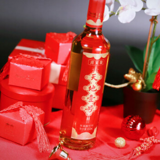 天地壹号 喜宴装苹果醋饮料650ml/瓶 单瓶