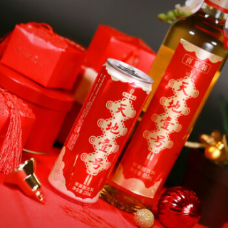 天地壹号 喜宴装苹果醋饮料650ml/瓶 单瓶