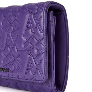 ARMANI EXCHANGE 阿玛尼奢侈品19秋冬新款女士单肩背包 948105-9A071 PURPLE-13570 U