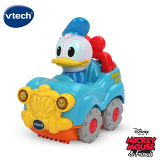 伟易达（Vtech）迪士尼唐老鸭越野车 儿童玩具小汽车 仿真模型拼装手推轨道玩具