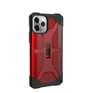 UAG 苹果2019款5.8英寸屏手机 iphone 11 pro保护壳钻石系列，透明红