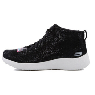 SKECHERS 斯凯奇 女子 LIFESTYLE系列 女士时尚短靴 66666037/BKW 37码 US7