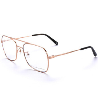 丝黛拉麦卡妮(StellaMcCartney)眼镜框女 镜架 透明镜片金色镜框SC0217O 003 56mm