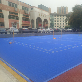 力动RIDO悬浮地板拼接式室外篮球场羽毛球场运动地板幼儿园公共活动操场区（规格30.48*30.48*1.5cm）