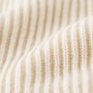 MARKLESS 羊毛衫男30%羊毛圆领纯色毛衣舒适套头羊毛衫打底衫MSA8702M米色180/96（XL）