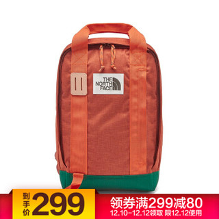 北面 The North Face 新款城市休闲日用旅行双肩背包商务通勤包14.5升|3KYY F7Z/红色 S