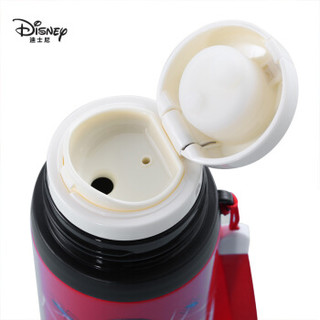 迪士尼（Disney）儿童保温杯小学生316不锈钢水杯弹盖直饮水壶提绳便携杯子420ML蜘蛛侠低龄 HM3311A2