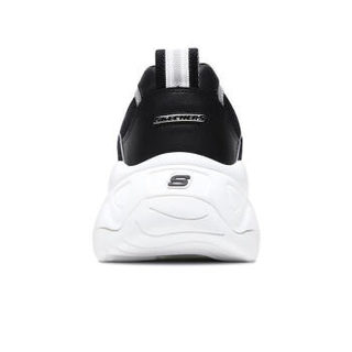 斯凯奇（Skechers）女款D'lites3熊猫系列 复古潮流时尚休闲鞋88888211 黑色/BLK 38