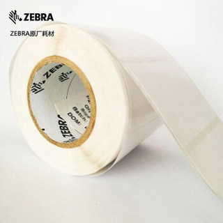 斑马（ZEBRA）高粘环保铜版纸标签2100T 80X60mm 700张/卷 （18卷每箱）