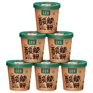 马老表云南特产方便速食网红粉丝酸辣粉105g6桶