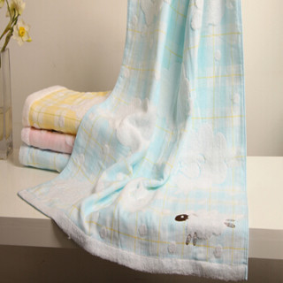 金号（KINGSHORE）毛巾 浴巾G3757WH单条袋装
