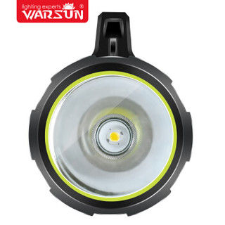 沃尔森 Warsun H881手电筒双侧灯高配版LED强光手电筒充电超亮多功能手提探照灯家用矿灯