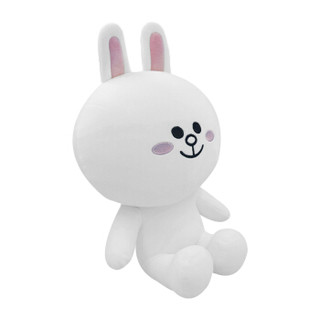 韩国LINE FRIENDS布朗熊毛绒玩具娃娃儿童女朋友生日礼物45cm 熊娃娃布公仔抱枕玩偶4#基本款可妮兔