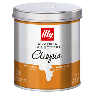 illy 意利 精选系列 埃塞俄比亚咖啡粉 125g