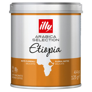 illy 意利 精选系列 埃塞俄比亚咖啡粉 125g