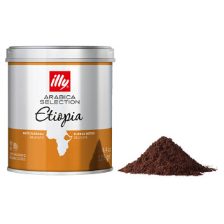 illy 意利 精选系列 埃塞俄比亚咖啡粉 125g