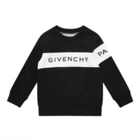 GIVENCHY KIDS 纪梵希 奢侈品童装 19秋冬新款 男童黑色混纺上衣 H25137/09B 6A/6岁/114cm