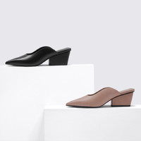 CHARLES＆KEITH CK1-81680004方 女款高跟单鞋