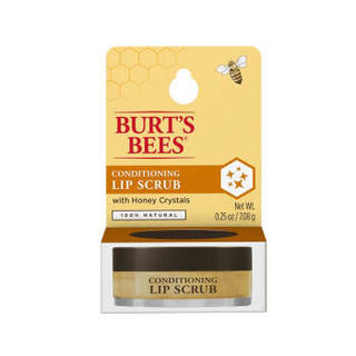 美国进口 Burt's Bees(伯特小蜜蜂) 天然蜂蜜唇部磨砂膏 7.08g/盒 温和去死皮去角质