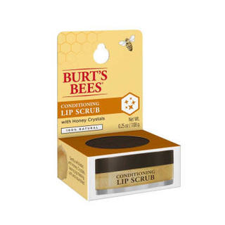 美国进口 Burt's Bees(伯特小蜜蜂) 天然蜂蜜唇部磨砂膏 7.08g/盒 温和去死皮去角质