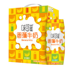 伊利 味可滋香蕉牛奶240ml*12盒/箱(礼盒装) *2件