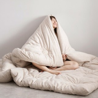 南极人被芯家纺春秋被棉被空调被磨毛保暖被子冬天被褥子单人学生宿舍