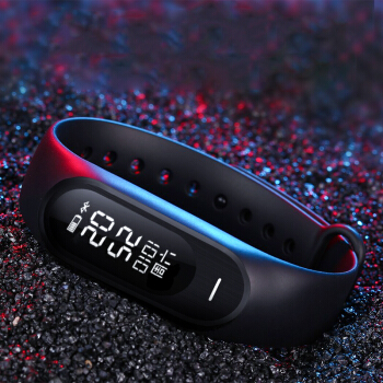 博之轮(BOZLUN)智能手表运动跑步测血压心率智能手环 B15黑色