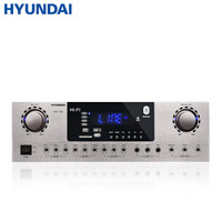 现代 HYUNDAI KA-150家用功放机专业大功率重低音家庭影院蓝牙卡拉OK消原音KTV音响