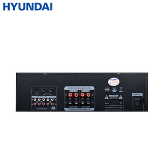现代 HYUNDAI KA-150家用功放机专业大功率重低音家庭影院蓝牙卡拉OK消原音KTV音响