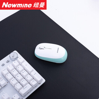 纽曼 Newmine 鼠标垫超大号苹果办公室桌垫笔记本电脑垫键盘垫书桌写字台桌面垫 90x45cm 单面黑色